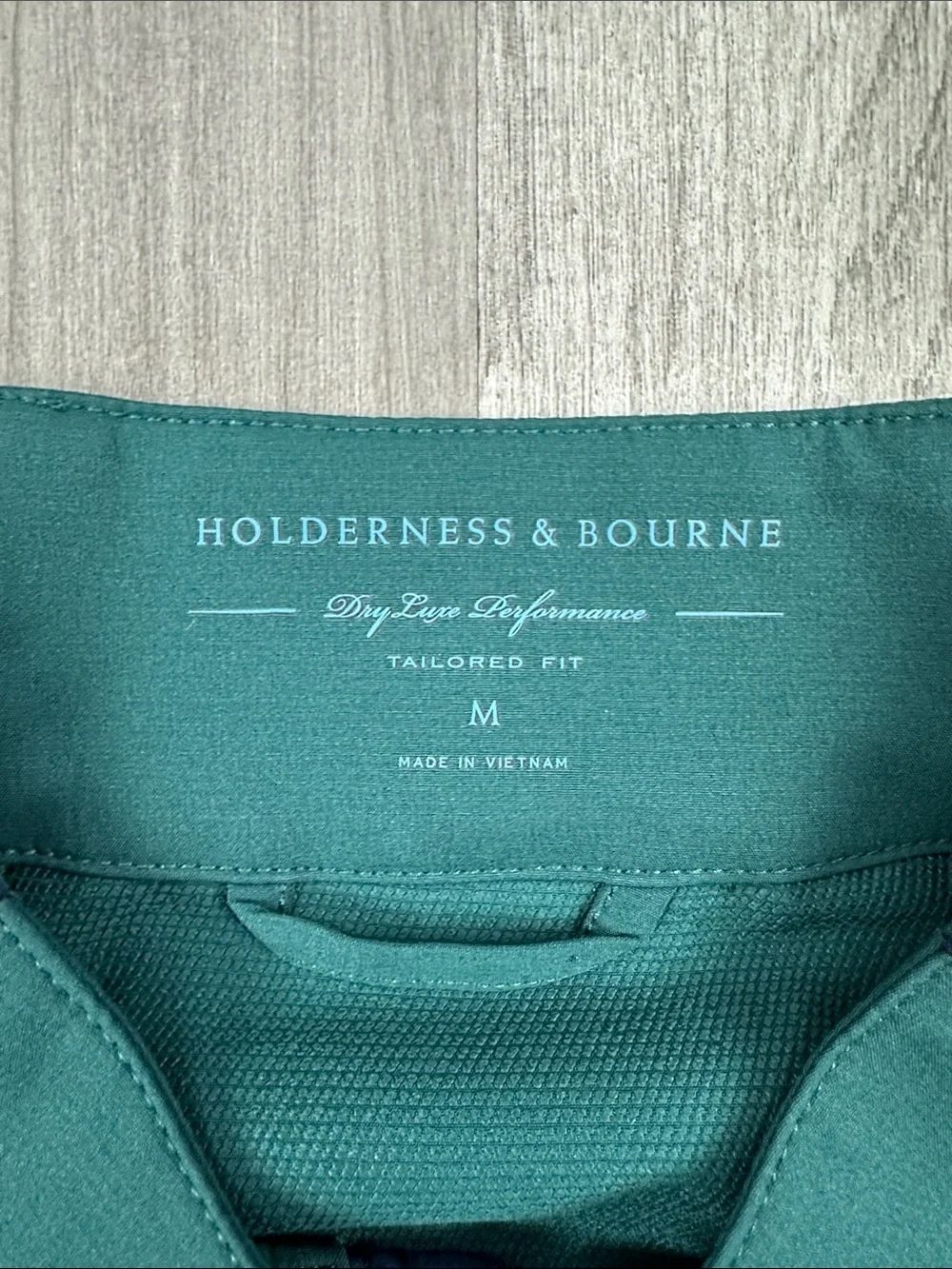 Holderness and Bourne Golf Luxe Pine Tailored Fit The Hayes Vest - Medium_6